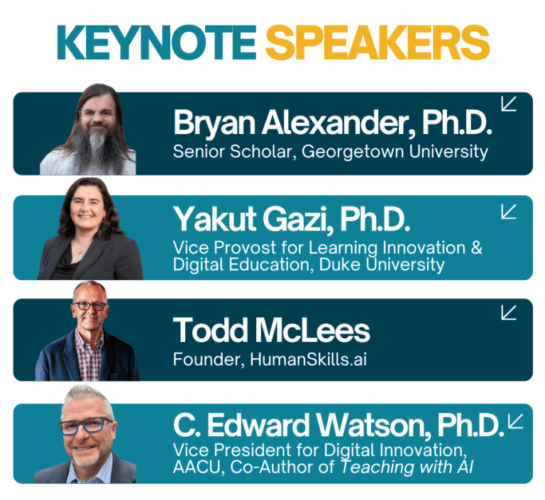 List of Keynote Speakers